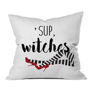 Trick or Just Treats Pillowcases for Halloween Decor