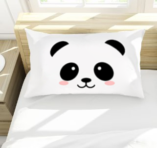 Panda pillow cover best sale